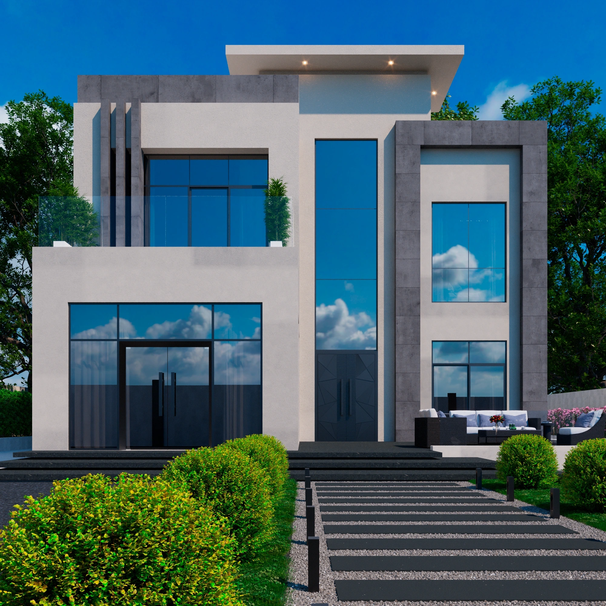 Villa (G+1+R+B.W)