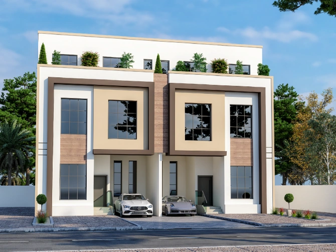 Twin Villas (G+1+R)