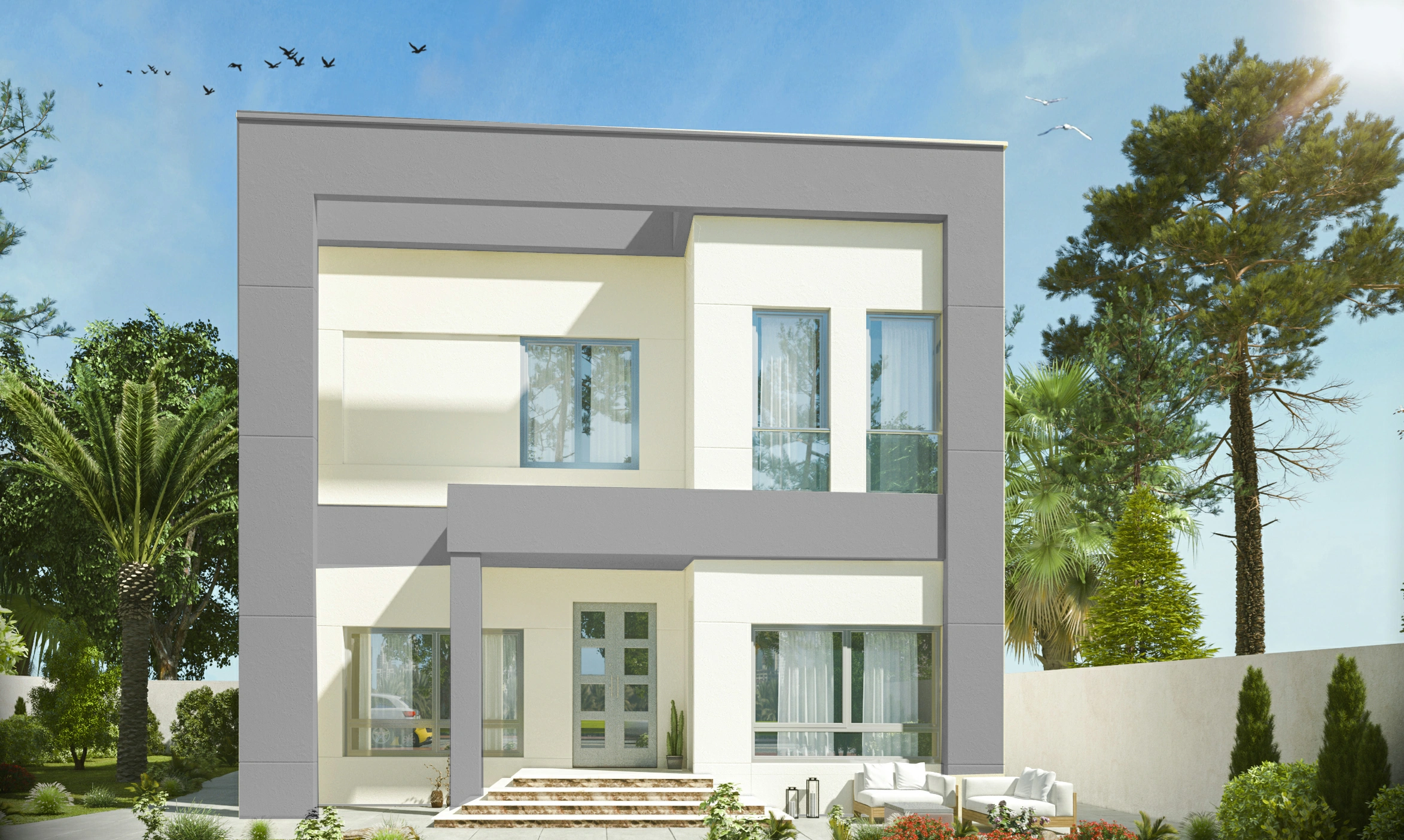 Villa (G+1+B.W)