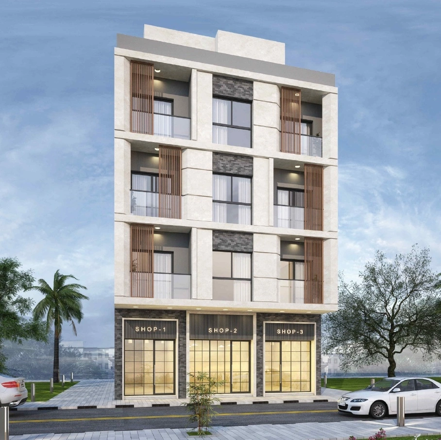 Building (G+3+R)