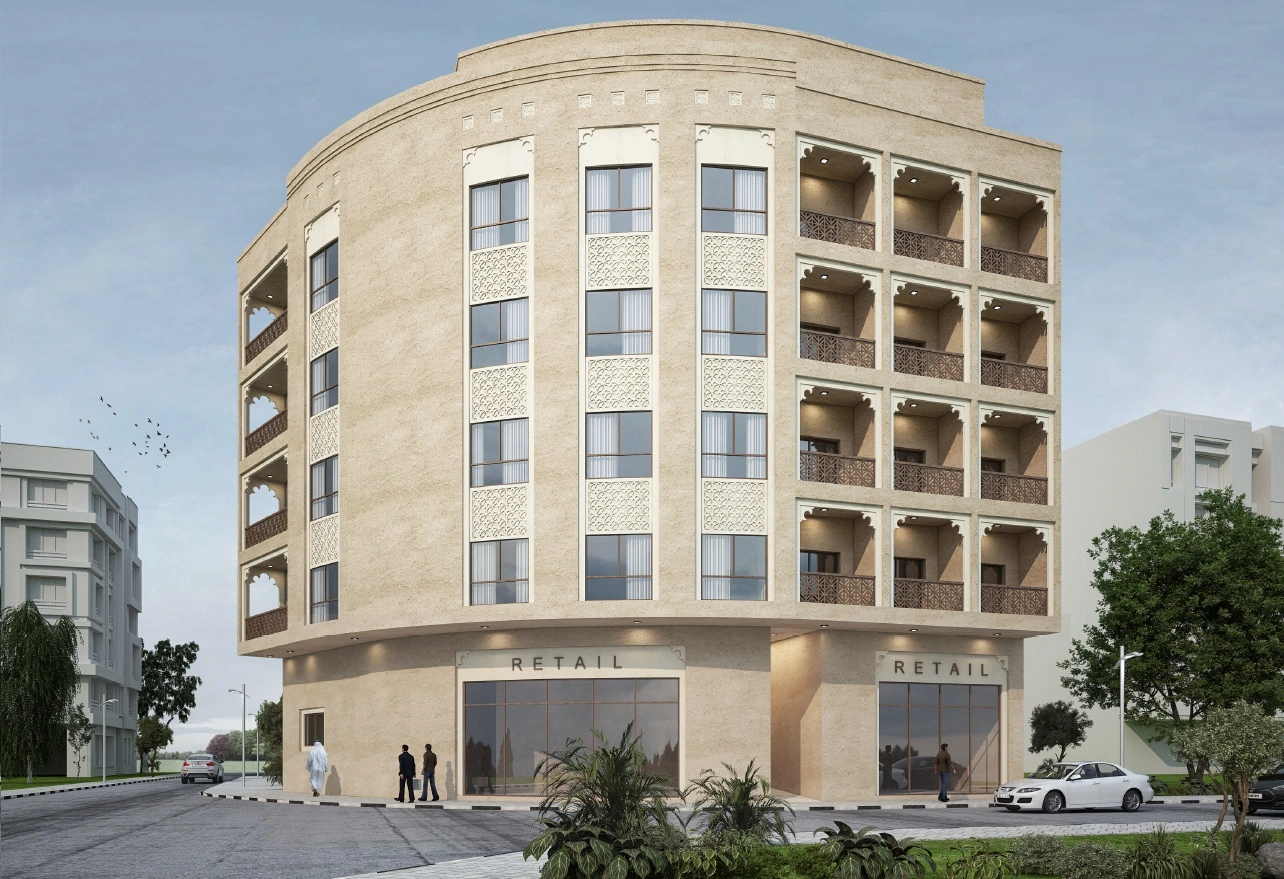Residential & Commercial Building (G+4F+R)