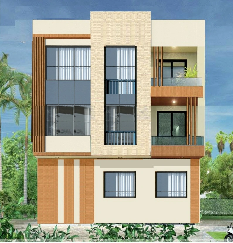 Building (G+2+R)